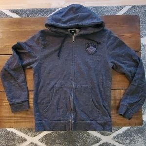 Obey Mens Zip Up Hoodie From the Buckle Large